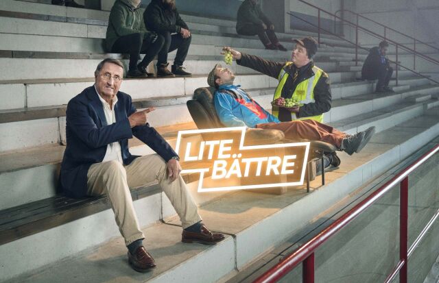 “Lite bättre” – Curt Lindström tähdittää Sakan mainontaa
