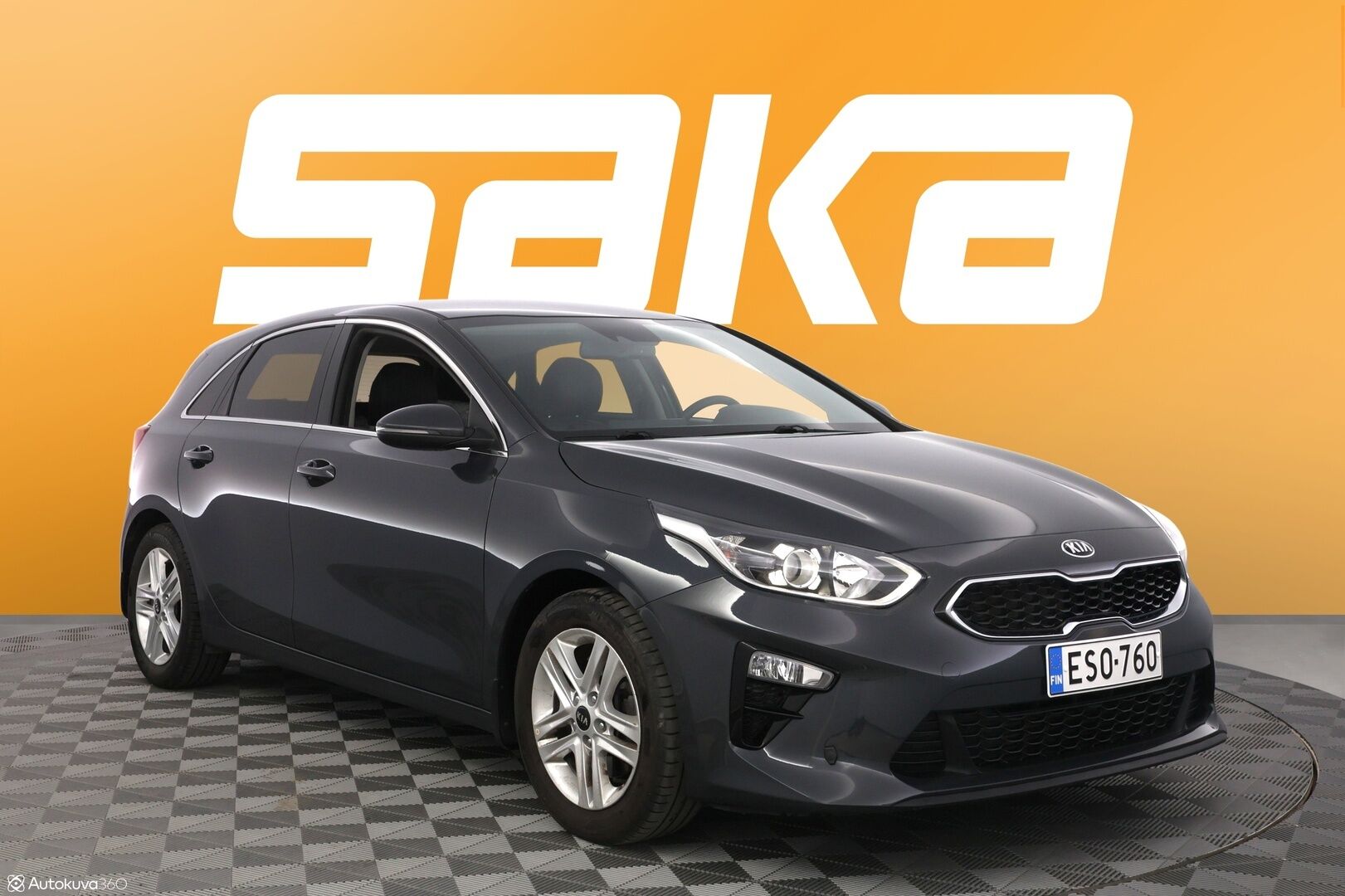 Harmaa Viistoperä, Kia Ceed – ESO-760