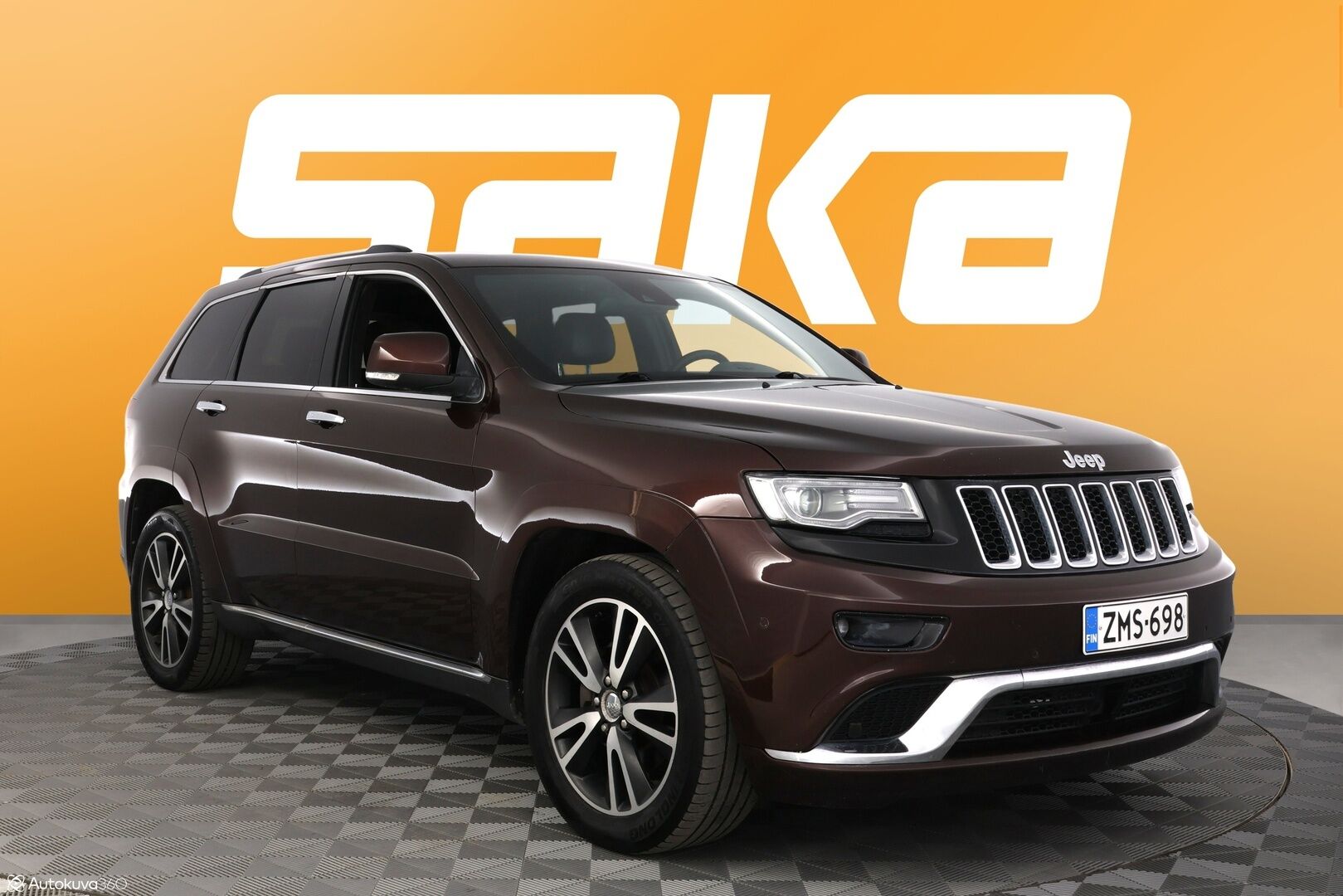 Ruskea Maastoauto, Jeep Grand Cherokee – ZMS-698